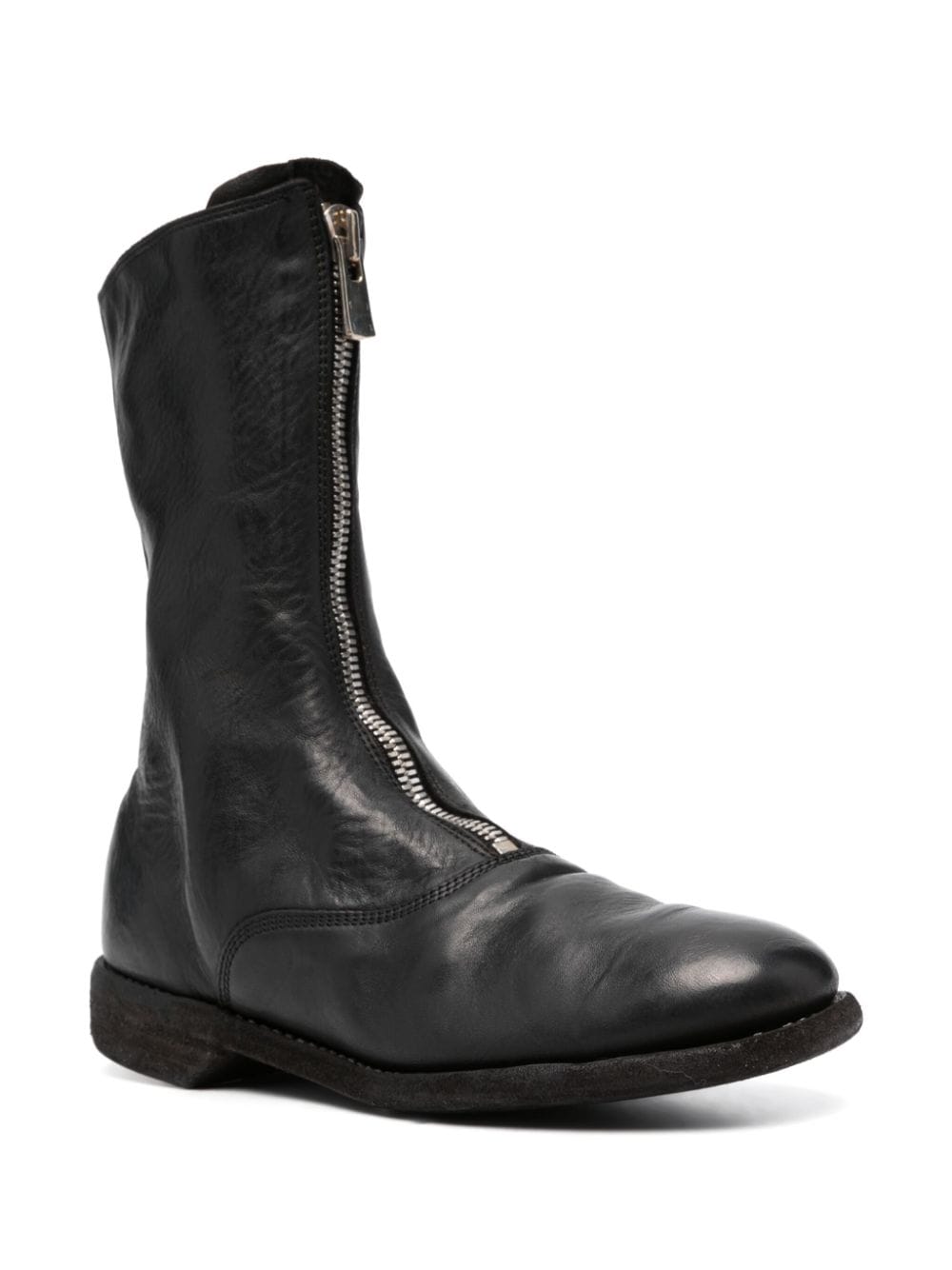 Image 2 of Guidi zip-up ankle boots