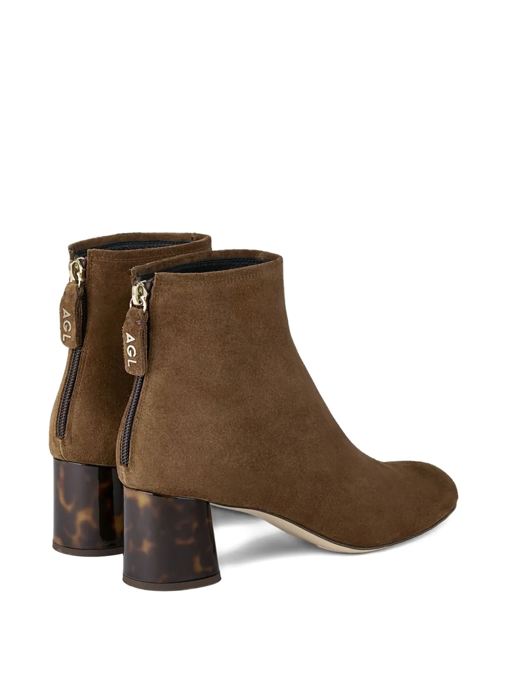 Agl Attilio Giusti Leombruni 50mm Veta Precious Boots In Brown