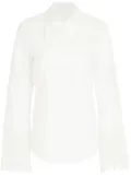 Silvia Tcherassi Aspasia organic-cotton blouse - Neutrals