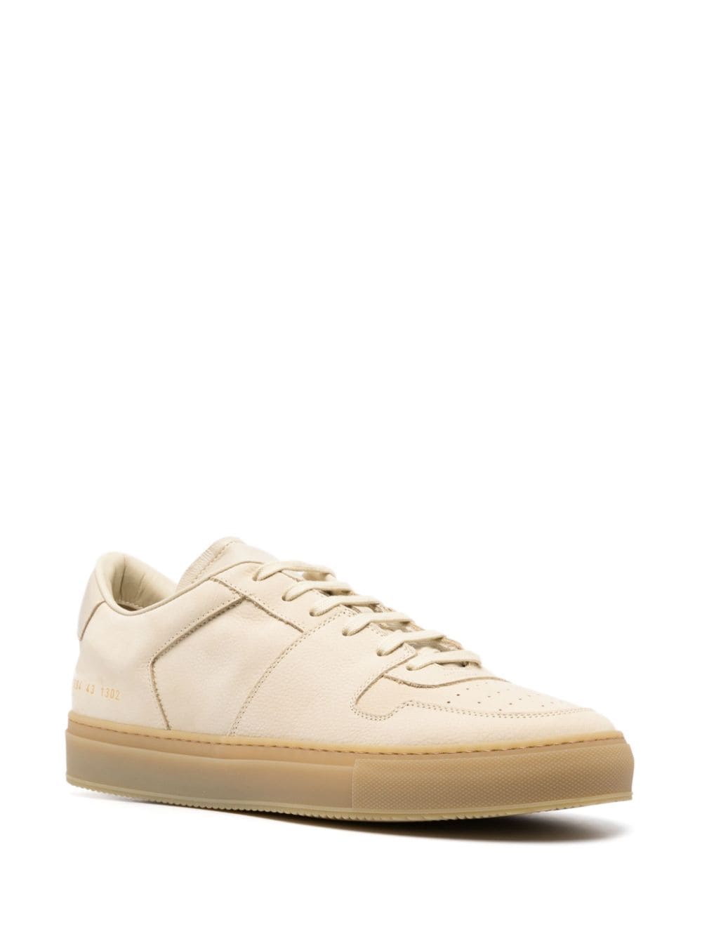Common Projects Decades leather sneakers - Beige