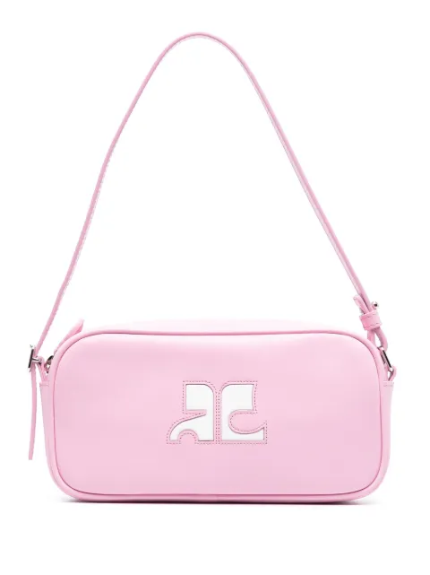 Courrèges Reedition leather shoulder bag