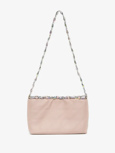 0711 Natalie bead-embellished shoulder bag