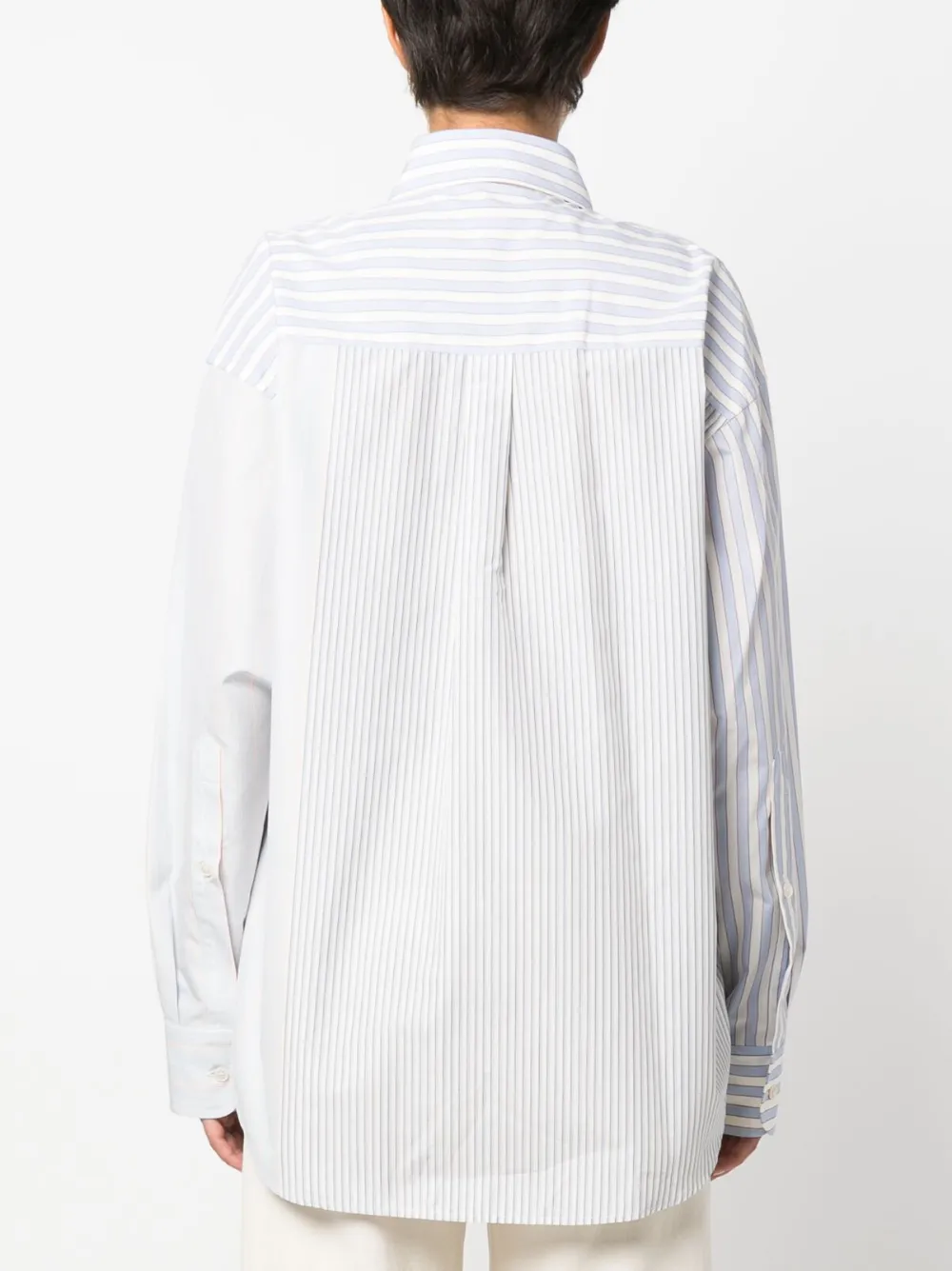Stella McCartney ストライプ シャツ | ブルー | FARFETCH JP