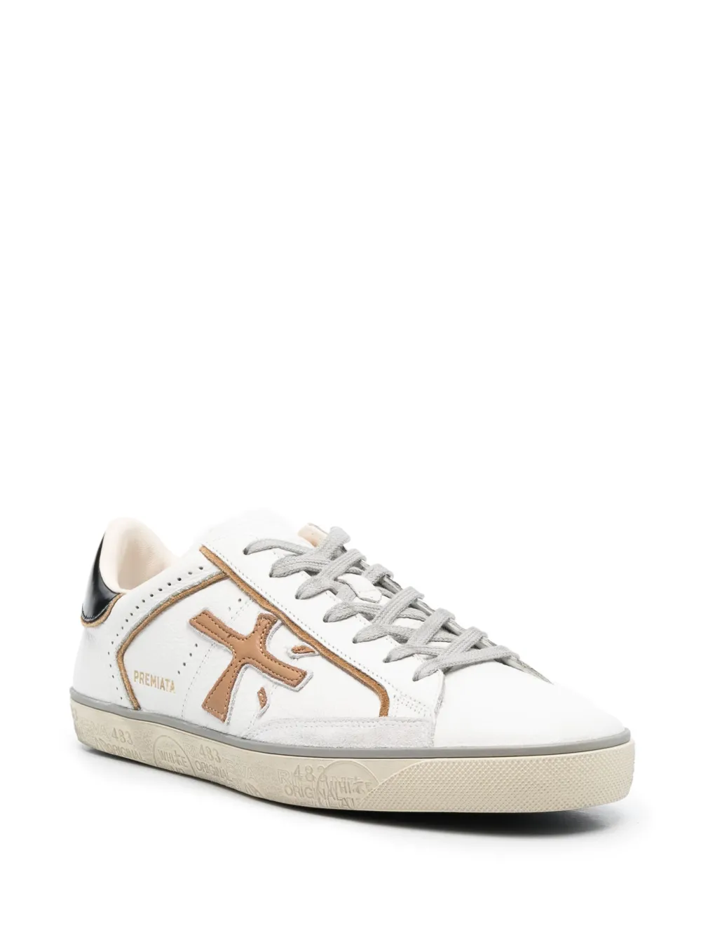 Premiata Steven lace-up sneakers - Wit