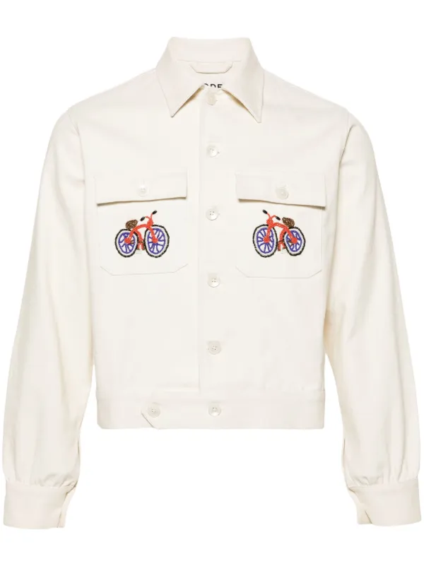 Soleil Fringe Long Sleeve Shirt – BODE