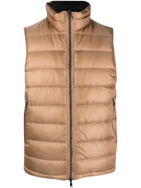 Herno zipped-up padded vest