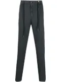 Myths drawstring-waist lyocell-linen chino trousers - Grey