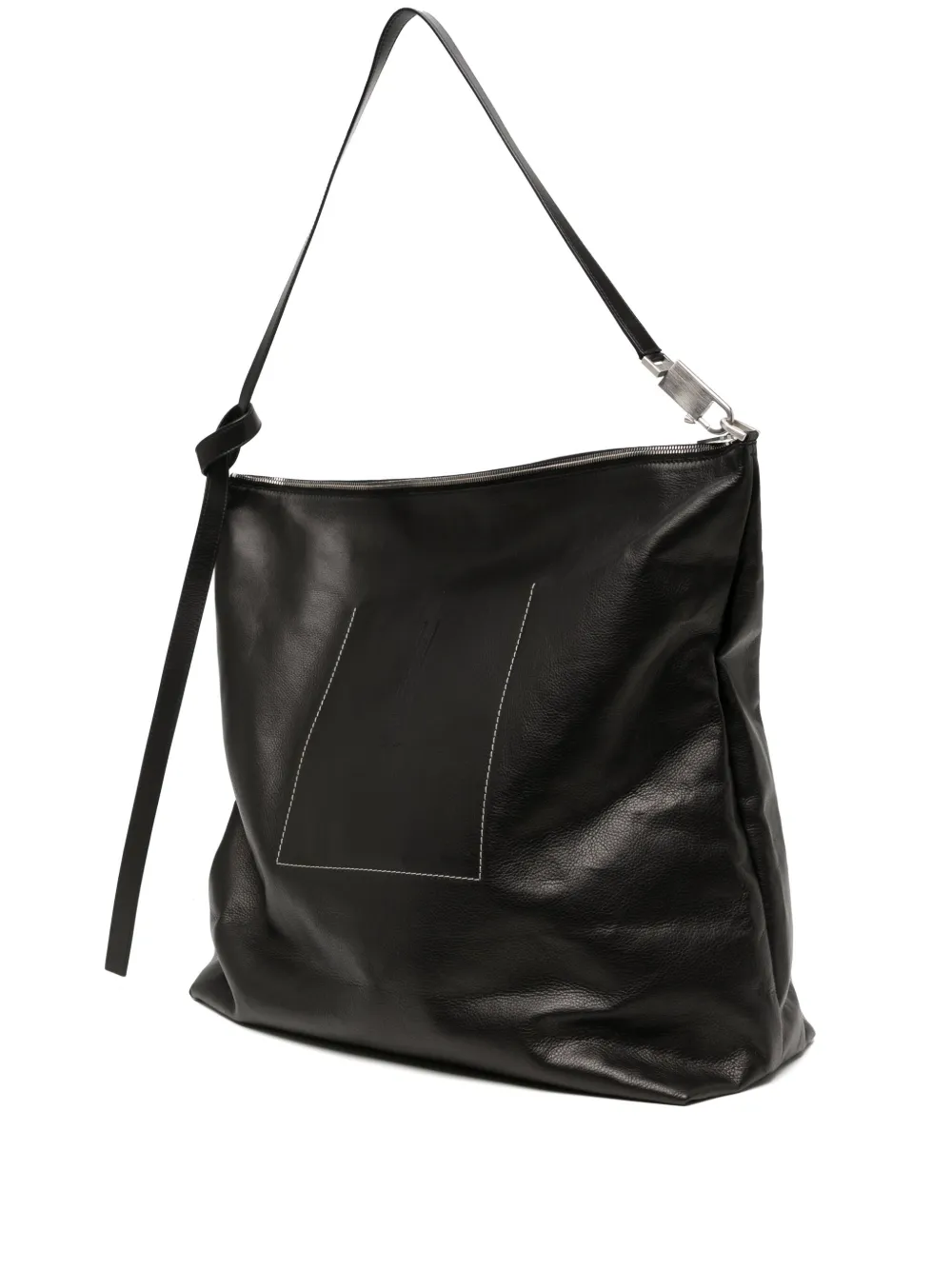 Rick Owens Leren shopper Zwart