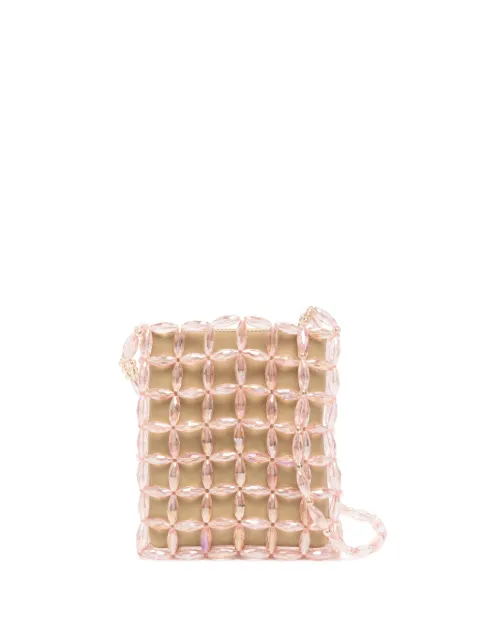 0711 Liv bead-embellished shoulder bag