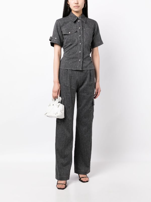 Helmut Lang high-waisted Cargo Trousers - Farfetch