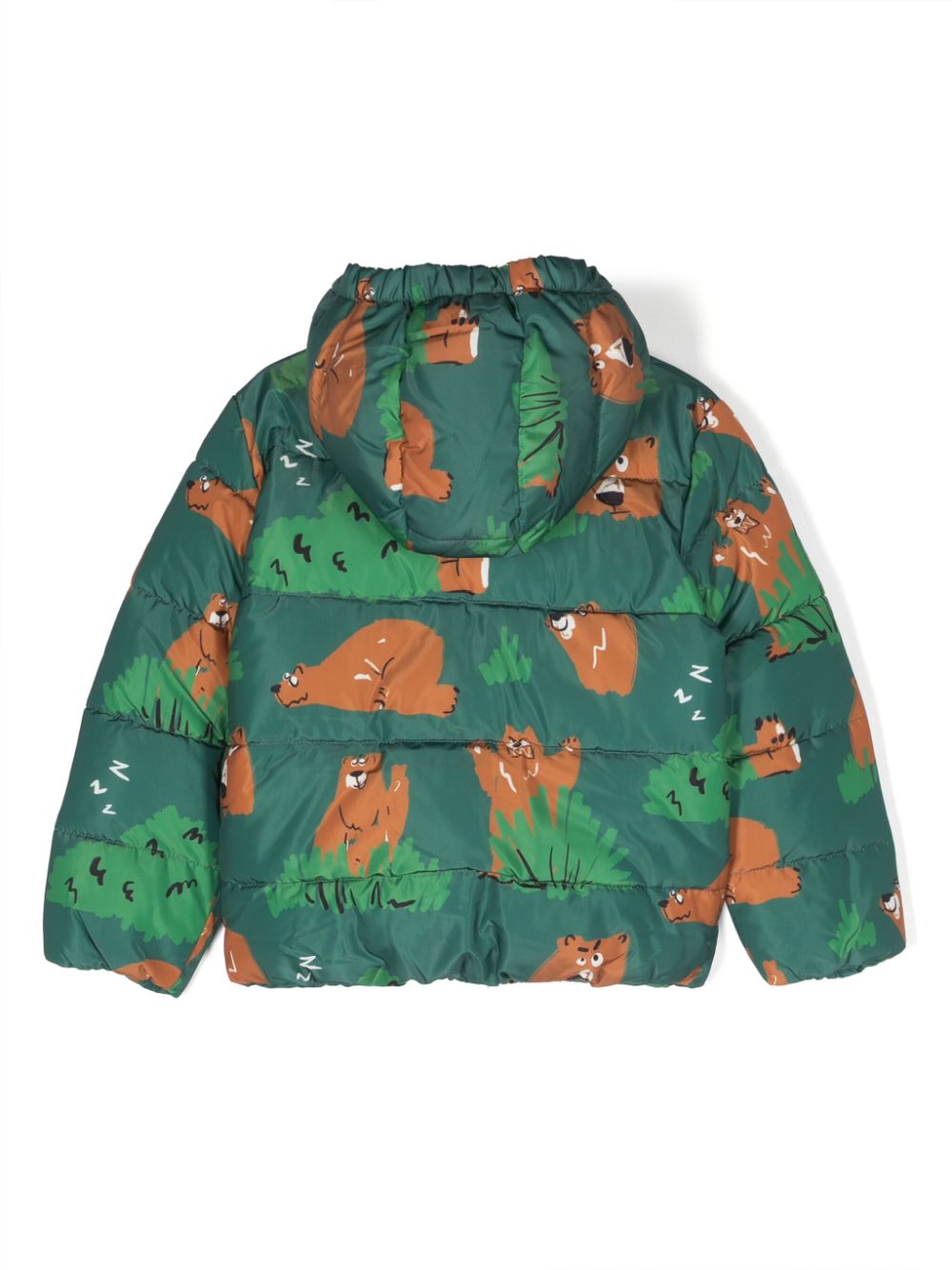 Stella McCartney Kids Gewatteerd jack - Groen