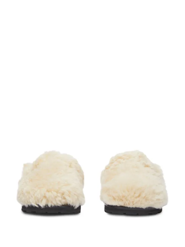 White slip sale on slippers