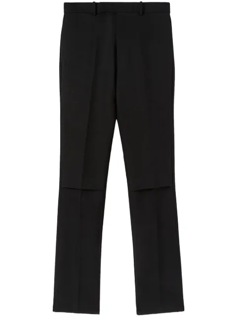 Jil Sander Calça de alfaiataria slim em lã