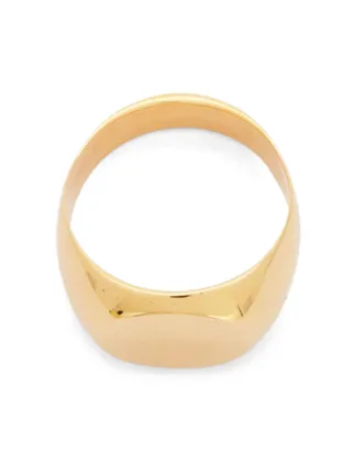 Jil Sander シグネットリング | ゴールドトーン | FARFETCH JP