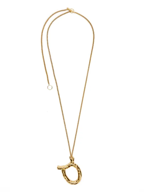 Jil Sander zodiac-sign pendant necklace