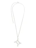 Jil Sander zodiac-pendant chain necklace - Silver