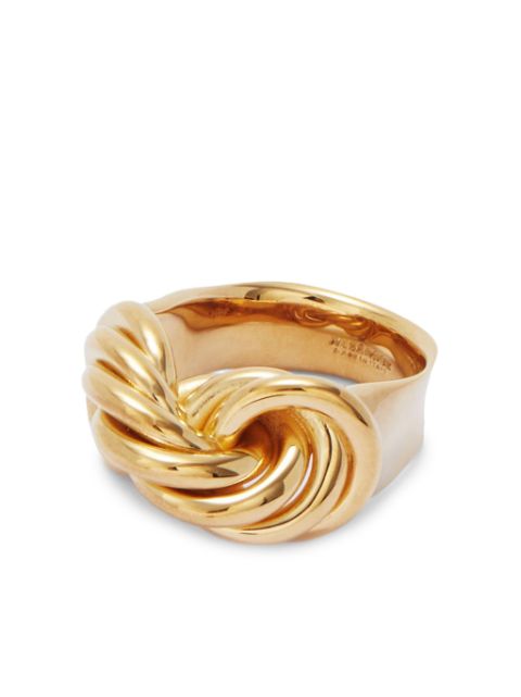 Jil Sander twist-detail handcrafted ring