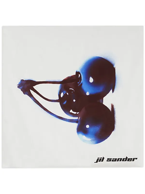 jil sander シルクスカーフ-