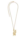 Jil Sander zodiac-sign pendant necklace - Gold