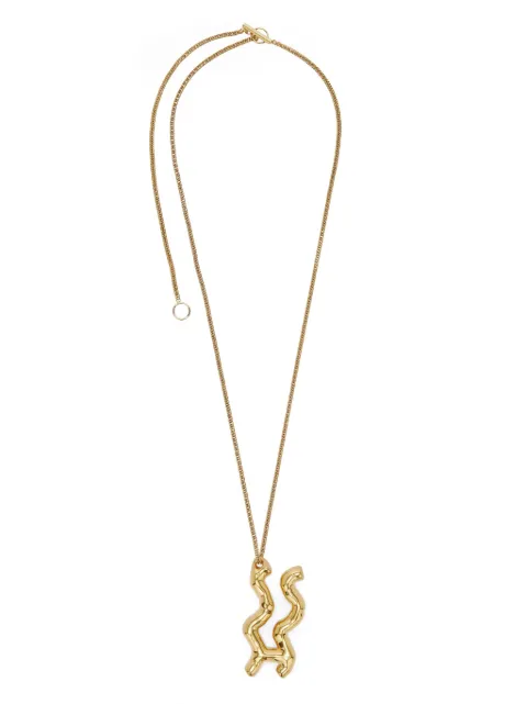 Jil Sander zodiac-sign pendant necklace
