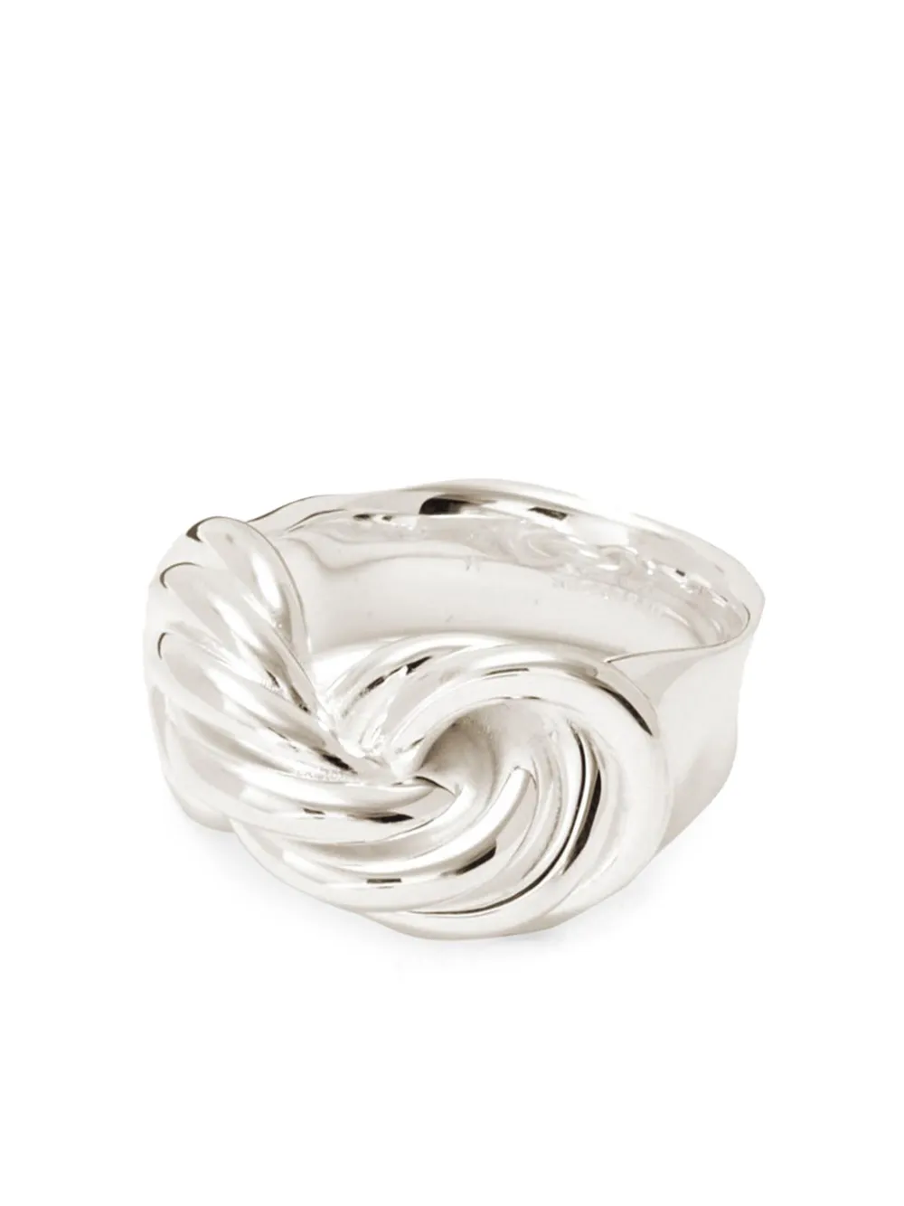 twist-detail handcrafted ring