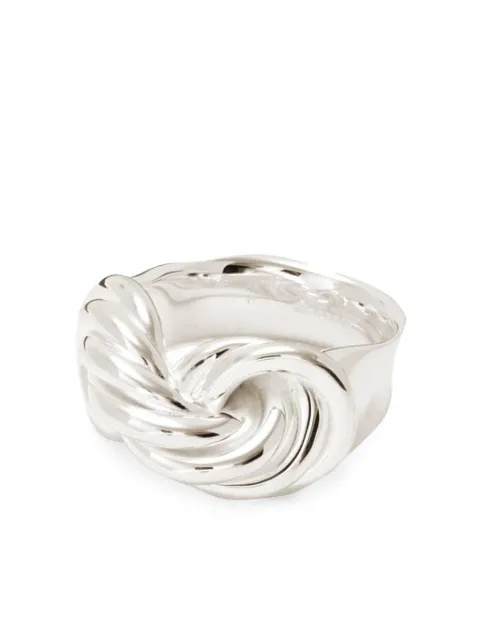 Jil Sander twist-detail handcrafted ring
