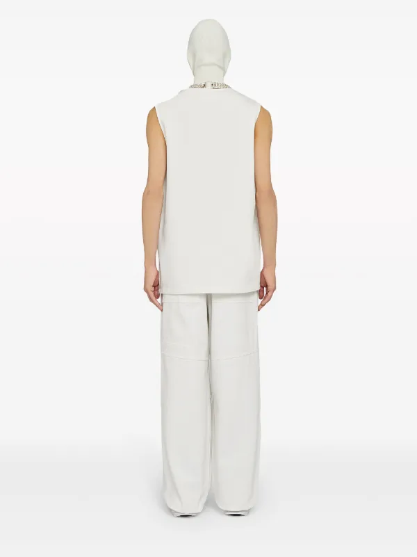 Jil Sander テーパードパンツ | ホワイト | FARFETCH JP Jil Sander テーパードパンツ | ホワイト | FARFETCH JP