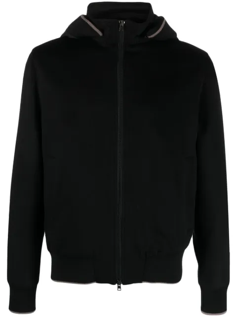 Herno panelled hooded down jacket