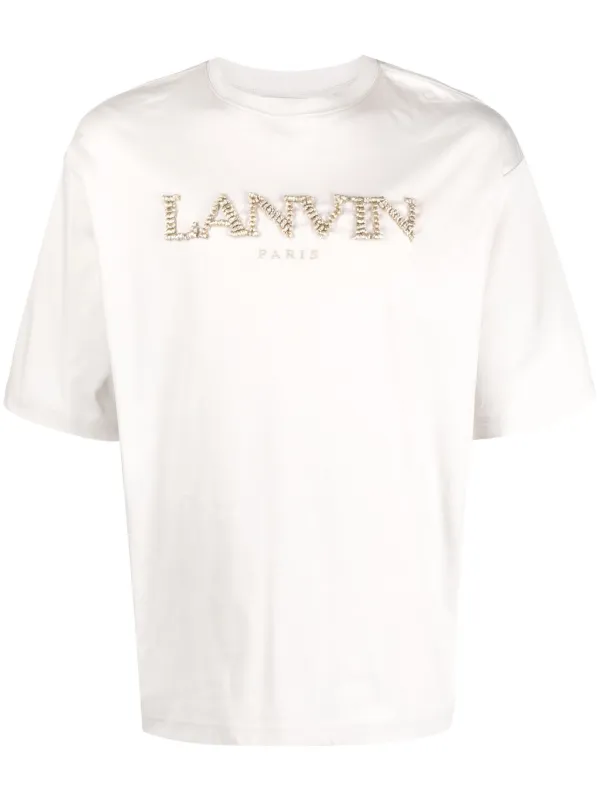 Tシャツ・カットソー LANVIN Cotton t-shirt with logo 20963227_51020746_600.jpg