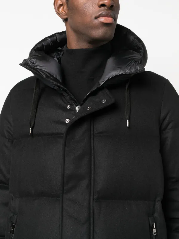 ◆HERNO(ヘルノ) フーデッド パデッドコート Herno フーデッド パデッドコート | ブルー | FARFETCH JP