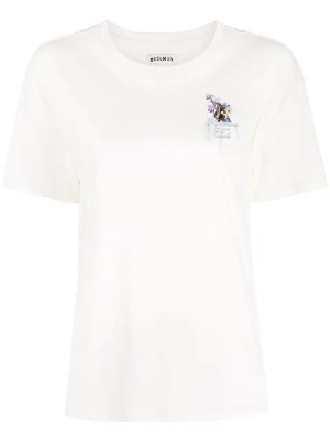Musium Div. Art Lover Club cotton T-shirt