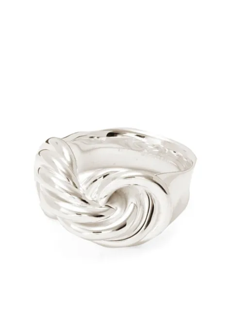 Jil Sander braided-detail ring 