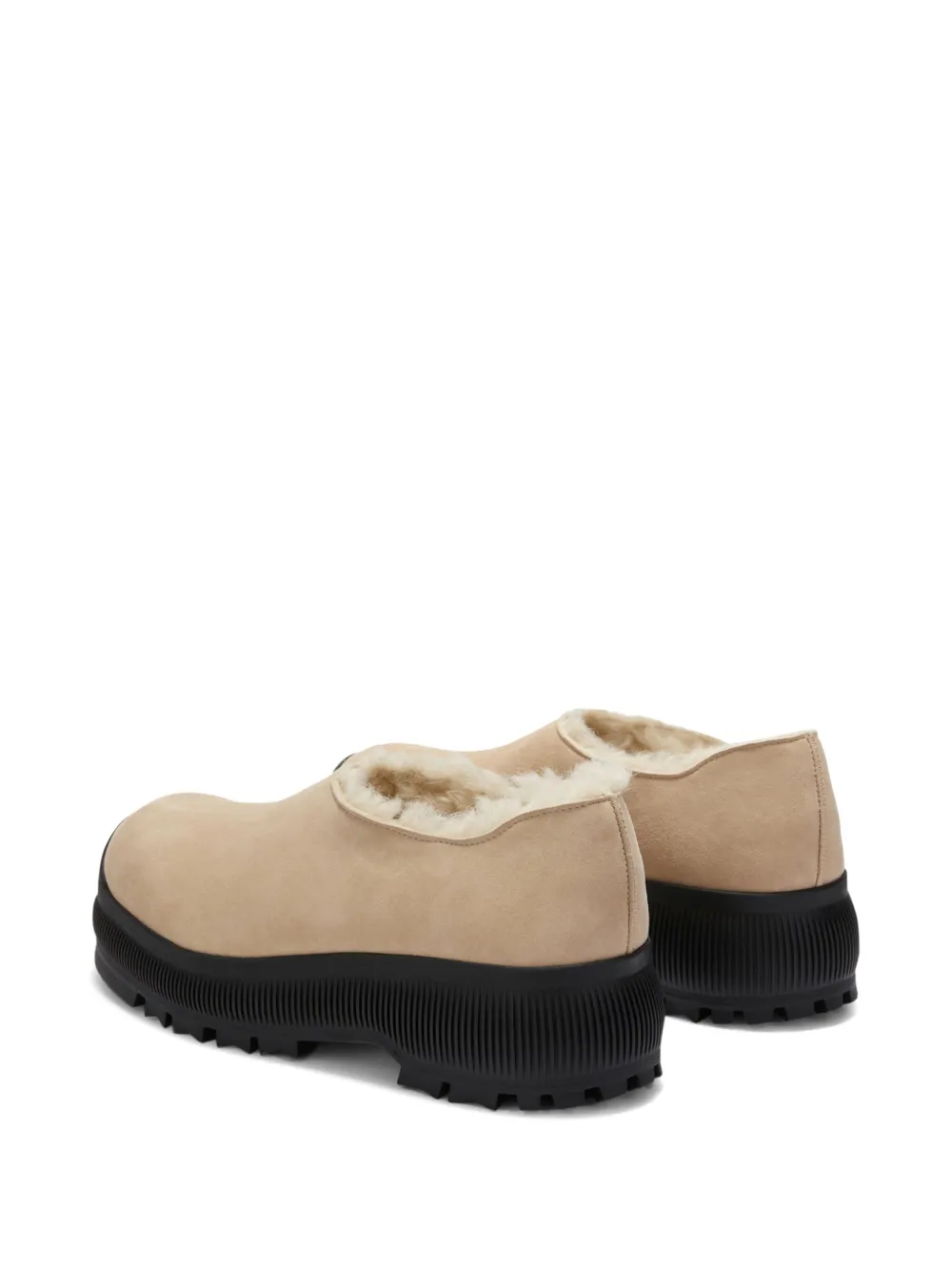 Jil Sander Lammy loafers Beige