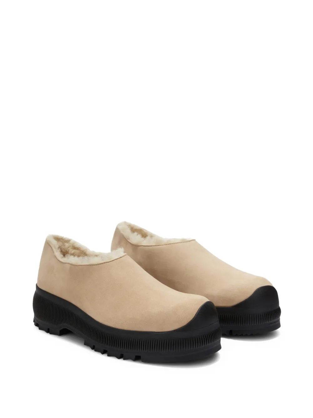 Jil Sander Lammy loafers Beige