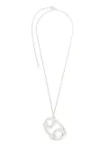 Jil Sander zodiac-pendant silver necklace