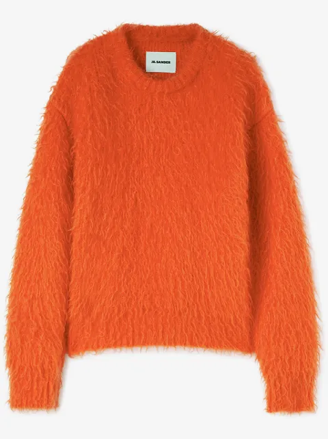 Jil Sander brushed mohair-blend jumper