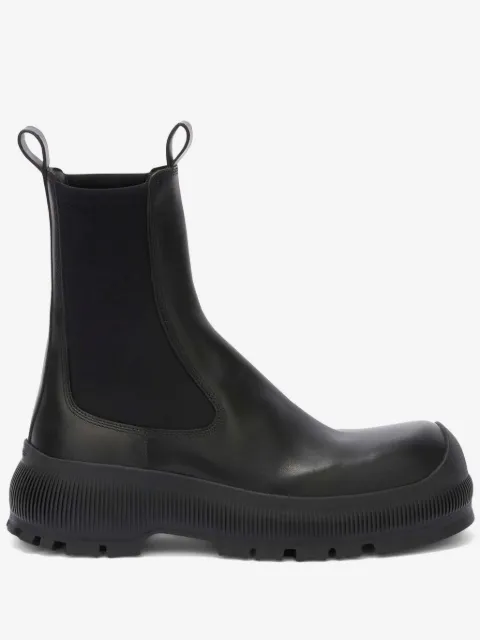 Jil Sander botas con logo en relieve