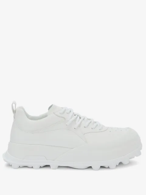 Jil Sander chunky panelled leather sneakers