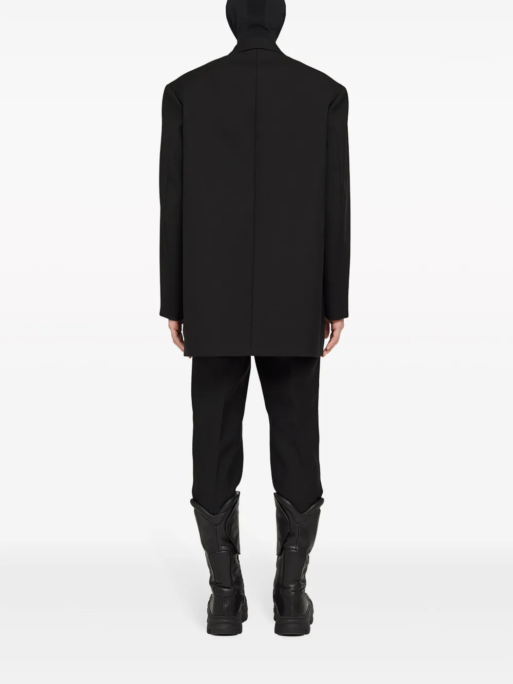 Jil Sander Blazer met open voorkant Zwart