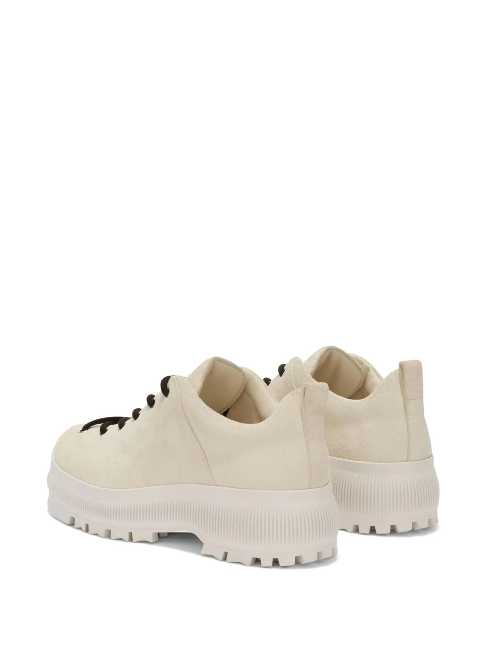 Jil Sander Suède loafers Beige