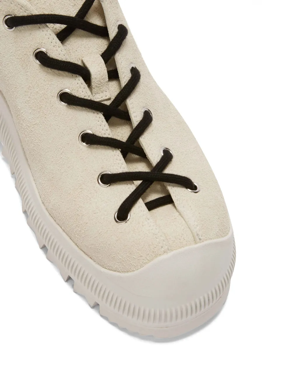 Jil Sander Suède loafers Beige
