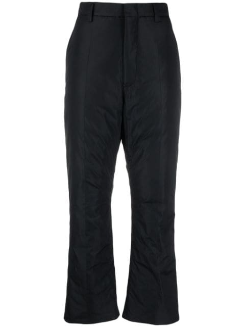 Sofie D'hoore padded straight-leg trousers