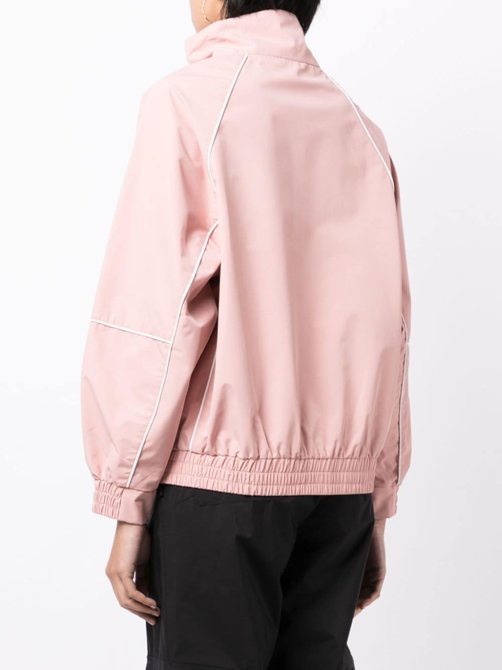 Shop Chocoolate Logo-patch Zip-up Jacket In Pink