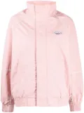 CHOCOOLATE logo-patch zip-up jacket - Pink