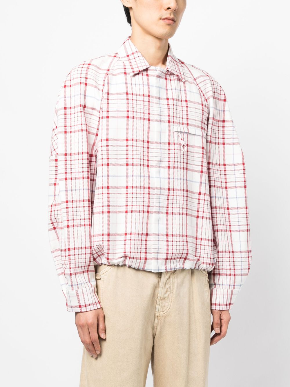 Jacquemus checked cotton jacket Men