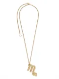 Jil Sander zodiac-sign pendant necklace - Gold