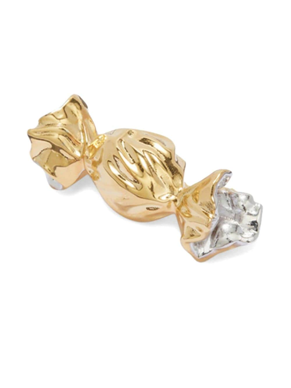 Jil Sander Sweet Candy Brooch In Gold,silver