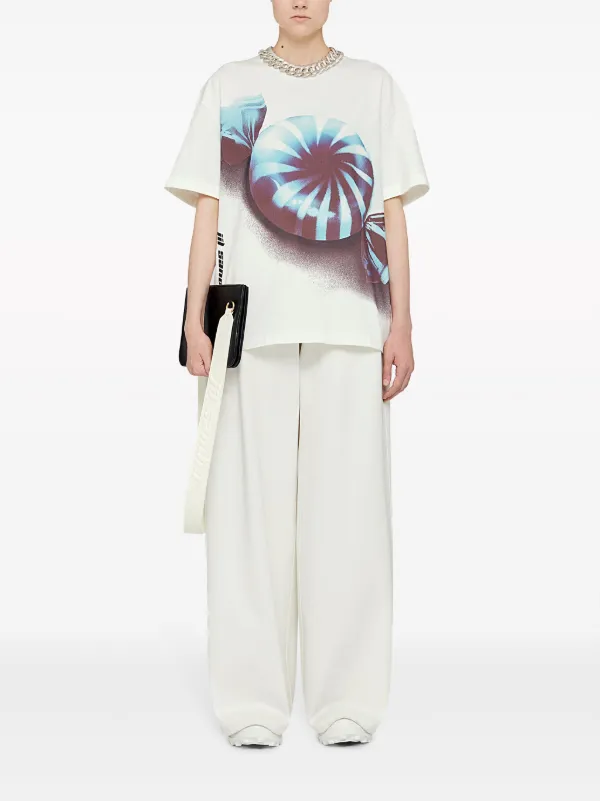 Jil Sander グラフィック Tシャツ | ホワイト | FARFETCH JP