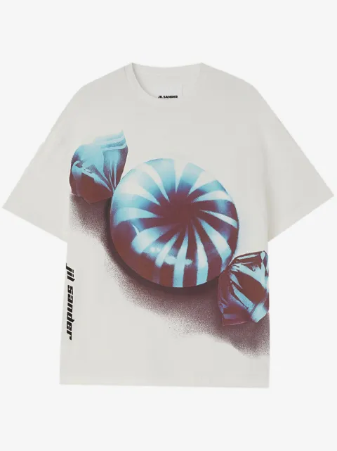 Jil Sander graphic-print cotton T-shirt