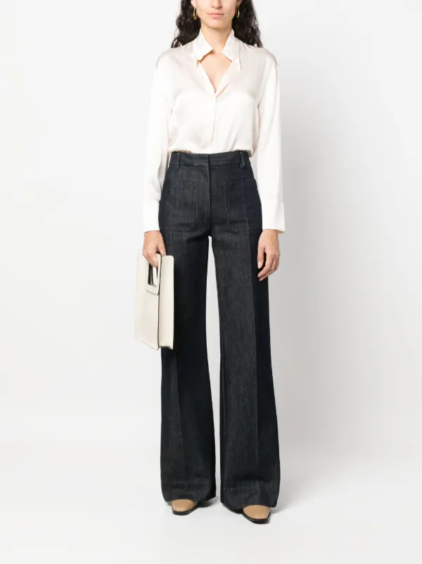 VINCE ヴィンス　シルクシャツ Vince シルクシャツ | ニュートラル | FARFETCH JP